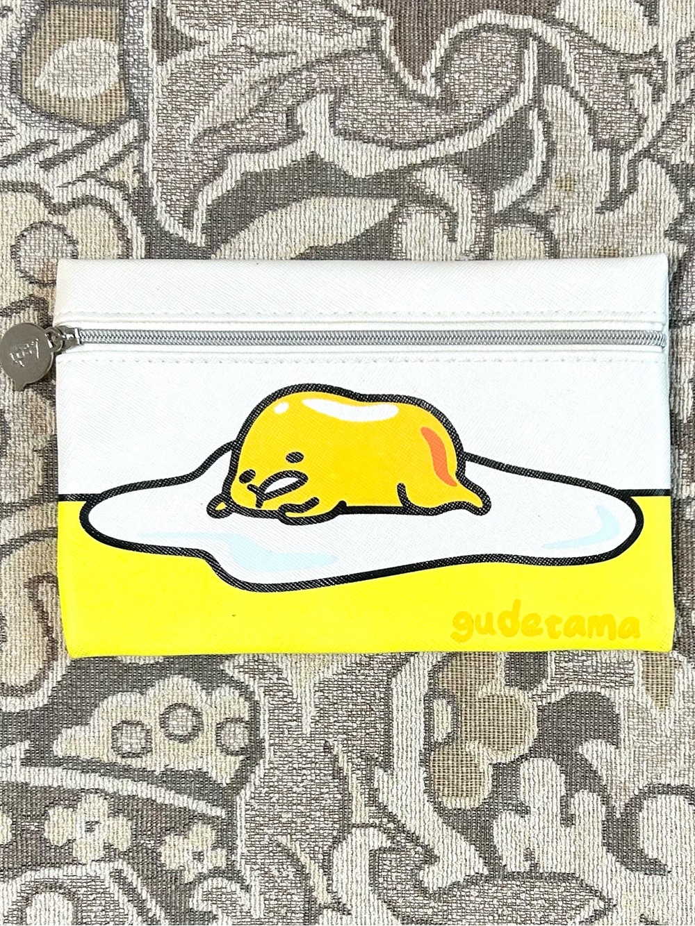 4/$20 Gudetama The Lazy Egg Make-up Bag Case Pouch By Ipsy